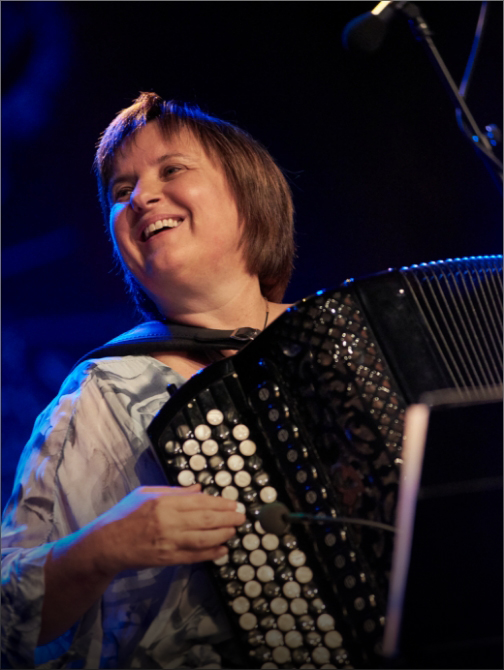 Patricia Dreager Musikerin Zug Schweiz Ala Fekra Akkordeon Schweiz Kairo Ägypten SKK